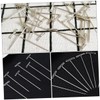 Beavorty 400pcs Wig T Pin Professional Wig Fixing Needles for