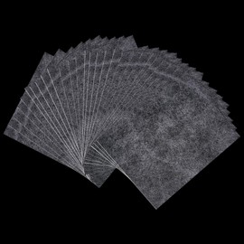 letsinstyle 30 Sheets Fusible Webbing for Fabric Applique, 8" x 12" Stitch Witchery Fusible Bonding Web, Sewing Accessory for Repair & DIY Supplies