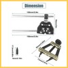 REPAIROCK Roller Chain Tools Kit 25-60 Chain Detacher Breaker Cutter