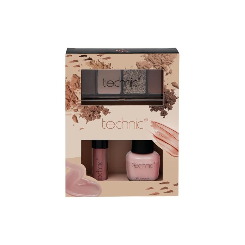Technic Eye, Lip & Nail 3 Piece Gift Set