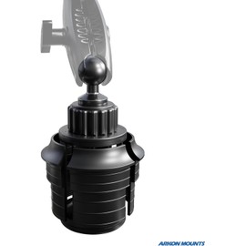 ARKON sprm023 Heavy Duty Soporte de Vaso de Coche Pedestal de Montaje, Negro