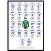 Leeds United 2024-2025 Team Signed Poster A4 Print