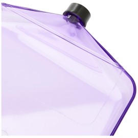 Anita's Tablett mit Trichter zum Schütten, 21 x 15 x 2,5 cm, violett, transparent