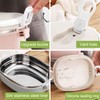 01 Portable Stainless Steel Insulated Thermal Lunch Box, 2 Layer,