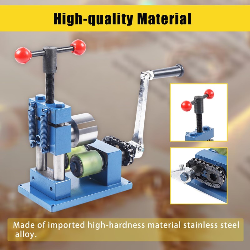 LIAPDG Jewelry Bending Machine, Adjustable Ring Bending Tool Manual Spoon