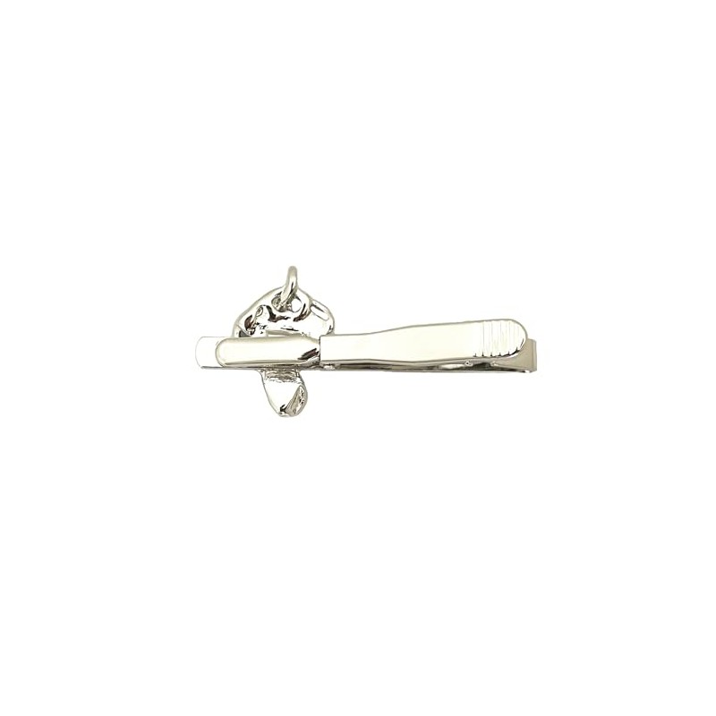 Classic Men Elven Leaf Tie Clip Metal Suit Accessory