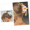 4Pcs Flower Hair Clip Nonslip Octopus Style Securer Claw Clips