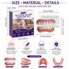 Temporary Cosmetic Denture Set for Adults – Soft Upper &