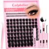 calphdiar Lash Clusters Kit Manga Volume Lash Extension Kit Thick