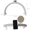 KMLSHLL Half Moon Light for Nail Desk, 29 in Half