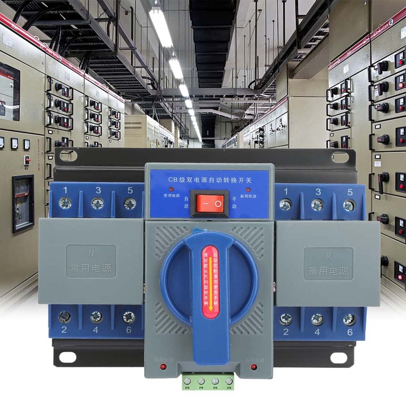 YWBL-WH 63A 3P Automatic Transfer Switch, Mini Power Generator Changeover