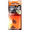 Hillman Oval Ring Hanger Antique Brass #122226 Package of 2