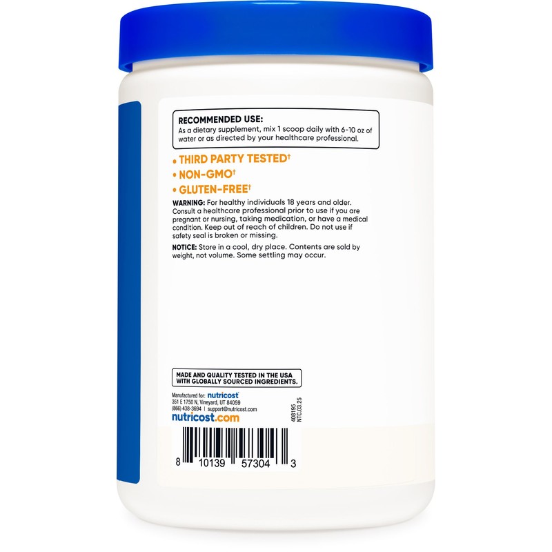 Nutricost D-Mannose Powder 250 Grams - Non-GMO and Gluten Free
