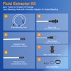 GOOACC Oil Extractor Pump 6.5L Pneumatic Manual Fluid Extractor Pump