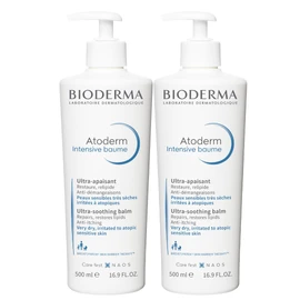 Bioderma Bioderma, Atoderm Intensive Baume, beruhigende Hautcreme, für trockene Haut, 2 x 500 ml