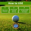 VIGLORY High Precision Golf Green Reader Funny Ball Marker Golf