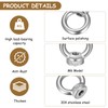 24 Set Golfari Bullone a Occhiello in Acciaio Inox 304