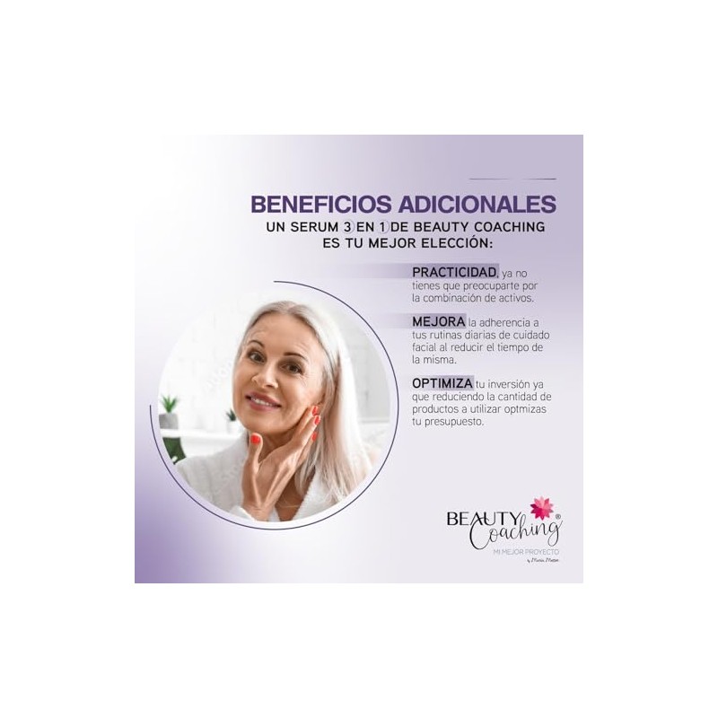 SERUM ANTIENVEJECIMIENTO - 3 en 1 - Péptidos 5% Aminoácidos