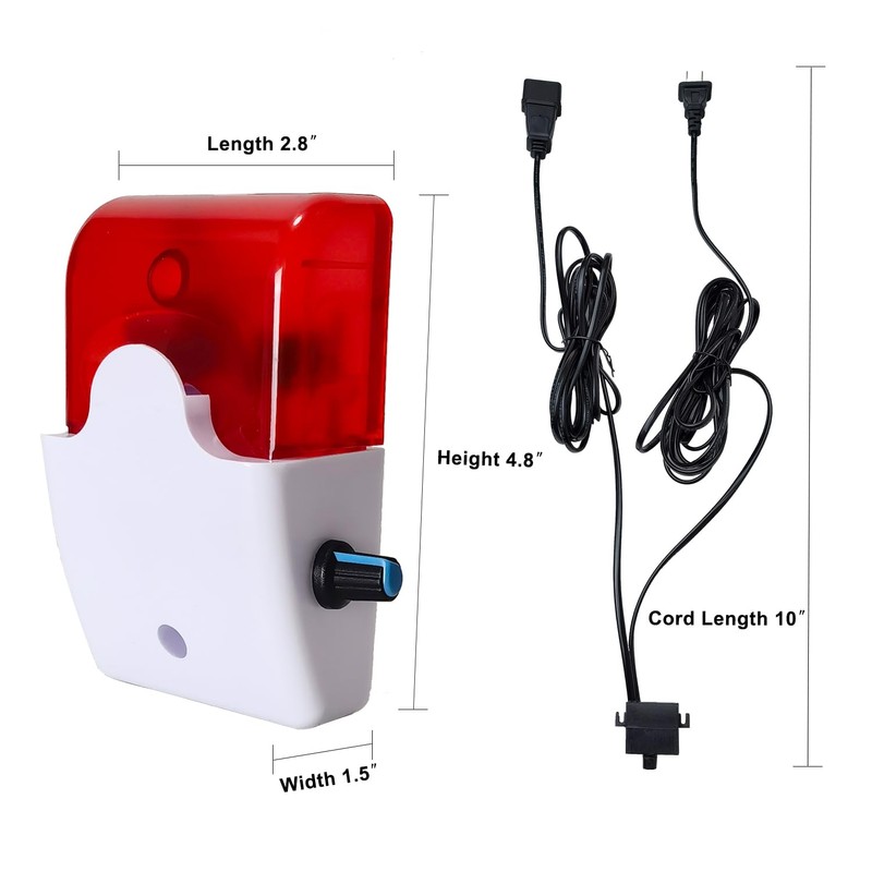 Sump Pump Alarm,110v Water Level Detector Alarm,Water Leak Detection with