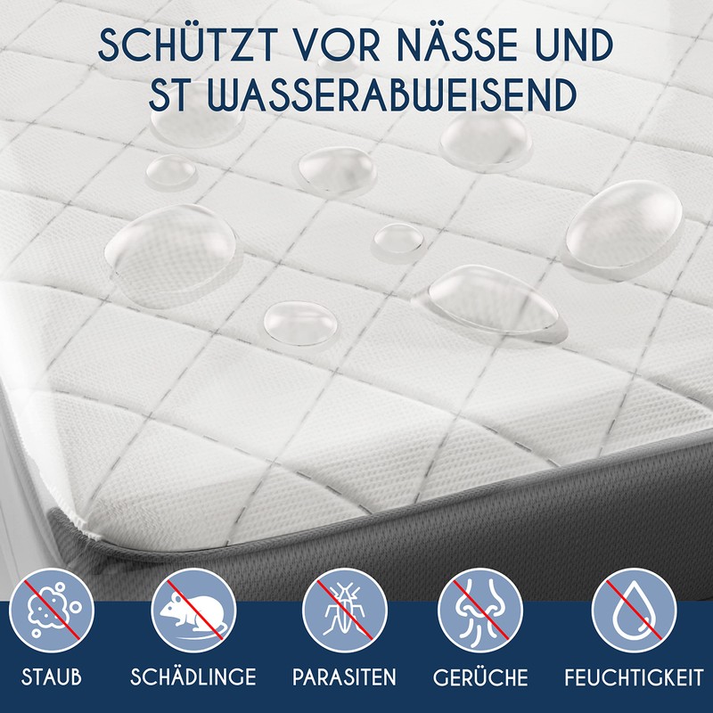 Plastic Mattress Cover 90 x 200 (Thickness 30 cm) -