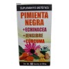 Pimienta Negra Echinacea Gengibre Y Cúrcuma Naturalin 60caps Sabor Jengibre