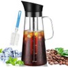 VASA NAMA 1.2L Cafetera Cold Brew, Vidrio de Primera Calidad