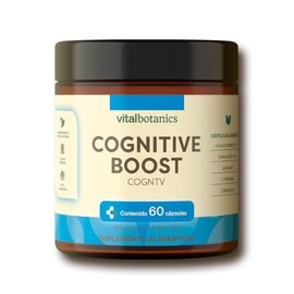 Nootropico Vitaminas Teanina Tirosina Coenzima Hongo Cordyceps Capsulas 500mg Meses Vitalbotanics Suplementos Alimenticios Mujer Hombre