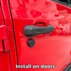 SUNPIE Upgraded N52 Strong Magnetic Keyhole Covers Compatible with 2018-2025