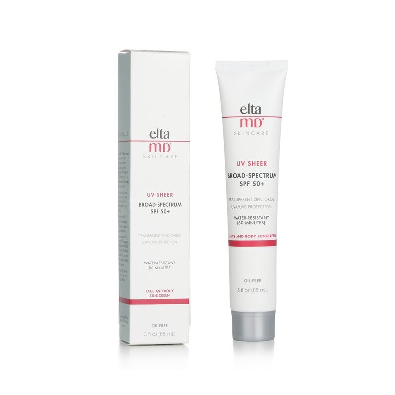 엘타엠디 UV 쉬어 워터 레지스턴트 페이셜 선스크린 SPF 50 85ml/3oz