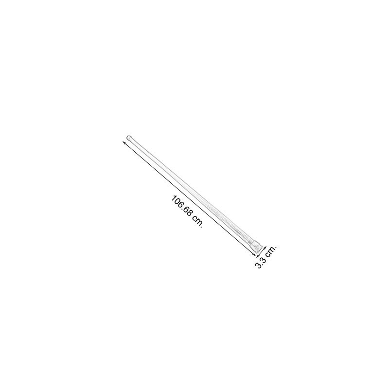 Graber 1-Inch Spring Tension Curtain Rod ( 42 to 72-Inch