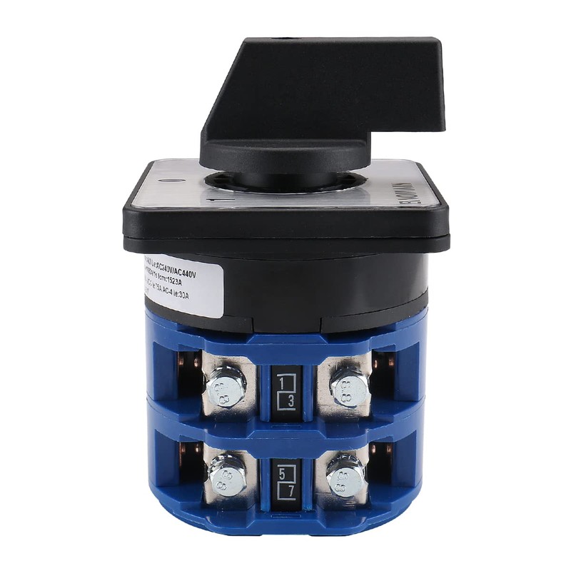 Baomain Rotary Cam Changeover Switch LW28-125/D202.2 660V 125A 2 Phases