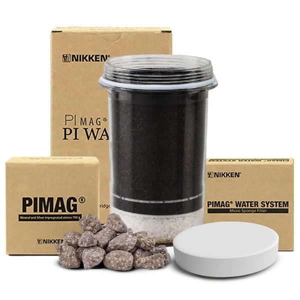 Nikken - Paquete de repuesto de agua PiMag Pi -