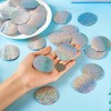 Bestewelry 150Pcs 52mm Large Sequins for Crafts Flat Round Gradient