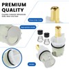 MILYARD RP25513 Faucet Stem Assembly Replacement Kit for De-lta Two-Handle