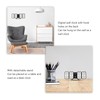 3D LED Digital Desktop Clock Dimmable Snooze Time Memory 12