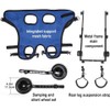 Adjustable Dog Wheel-Chair for Back Legs,Pet Walk Tools,Pet Mobility Aids