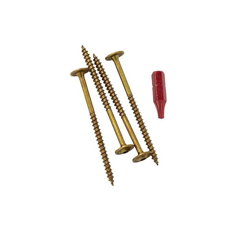 GRK 114073#8 by 1-1/2-inch Cabinet Screws, (100 Pack)