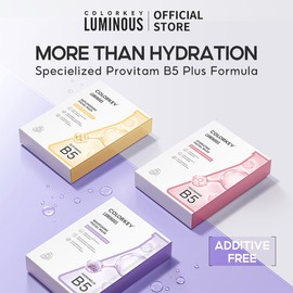 COLORKEY [Bundle of 2]COLORKEY LUMINOUS B5 Facial Sheet Masks Hydrating, Nourishing, Brightening, Soothing 10ea*2ea