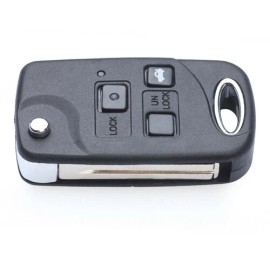 KeyMaster 3B Flip Remote Key Fob for Lexus ES300 GS300 IS300 1998-2005 - HYQ1512V 4C Chip