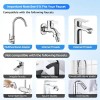 Extensor De Grifo Giratorio 1080° Con Aireador Para Lavabo
