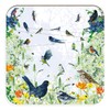 British Garden Wild Birds & Wildflowers Bird Themed Tuppence A Bag Coaster Gift TBCTR07