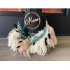 Pampas Grass Wreath - Pampas Grass Wall Decoration - Natural