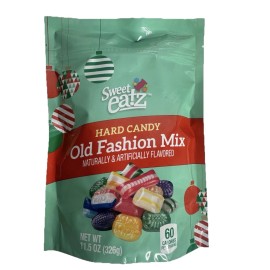 Sweet Eatz Christmas Hard Candy OLD FASHION MIX  Sweet Eatz 11.5 Oz Bag Holiday Favorite