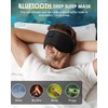 Bluetooth Sleep Headphones White Noise Sleep Mask | 3D Eye