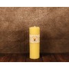 Beelite Candles Pure Natural Beeswax Honeycomb Pillar (2" X 6")