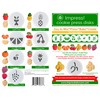 Impress Cookie Press Disks – Fruits Set of 8, Food