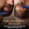 Ontaki 5" Professional German Beard & Mustache Scissors with 2