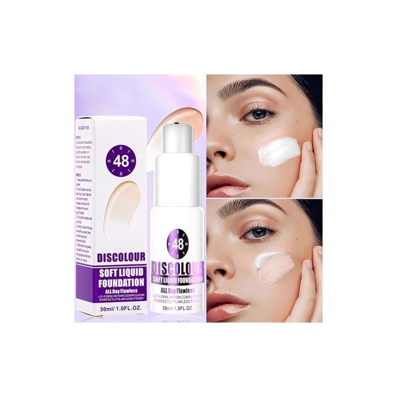 Base Maquillaje Cambio Color Cosmética Correctora Que Adapta Piel Rostro