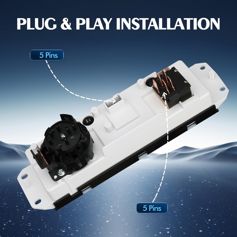 Front Climate Control Module 55037473AB Heater A/C Control Switch for