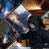 Welding Helmet Extended Cover and Bib Set ，Split Wrap-Around Design